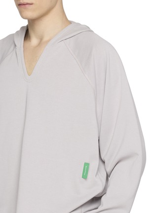  - DISTRICT VISION - Open Neck French Terry Hoodie