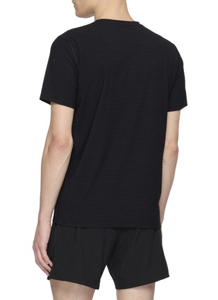 背面 - 点击放大 - DISTRICT VISION - Payen Grid Texture Race T-Shirt