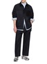 模特儿示范图 - 点击放大 - COMME DES GARÇONS HOMME - Drawstring Cargo Pants