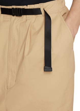  - COMME DES GARÇONS HOMME - Belted Elasticated Waistband Cotton Twill Pants