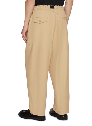 背面 - 点击放大 - COMME DES GARÇONS HOMME - Belted Elasticated Waistband Cotton Twill Pants