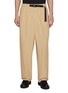 首图 - 点击放大 - COMME DES GARÇONS HOMME - Belted Elasticated Waistband Cotton Twill Pants
