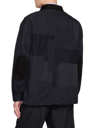 背面 - 点击放大 - COMME DES GARÇONS HOMME - Patchwork Chore Jacket