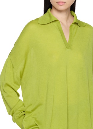  - R2W - Keim Open Collar Knit Top