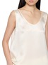 - R2W - Noman Sleeveless Round Neck Silk Top
