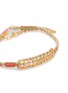 细节 - 点击放大 - MARIE LAURE CHAMOREL - Sterling Silver Silk Yarn Diamond Bracelet