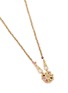 细节 - 点击放大 - MARIE LAURE CHAMOREL - Sterling Silver Silk Yarn Diamond Necklace
