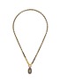 首图 - 点击放大 - MARIE LAURE CHAMOREL - Pendant Gold Plated Silver Silk Yarn Necklace