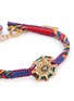 细节 - 点击放大 - MARIE LAURE CHAMOREL - Sterling Silver Silk Yarn Diamond Bracelet