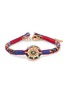首图 - 点击放大 - MARIE LAURE CHAMOREL - Sterling Silver Silk Yarn Diamond Bracelet
