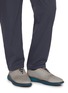 模特儿示范图 - 点击放大 - COLE HAAN - Zerogtand Laser Quick-On Oxford Men's Sneakers