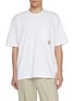 首图 - 点击放大 - SOLID HOMME - Oversized Logo Patch Cotton T-Shirt