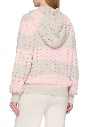 背面 - 点击放大 - BARRIE - 连帽针织开衫