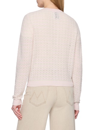 背面 - 点击放大 - BARRIE - 条纹针织开衫