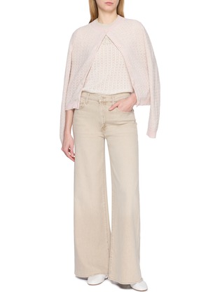 模特儿示范图 - 点击放大 - BARRIE - 蕾丝针织上衣