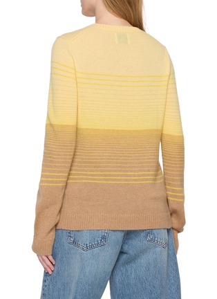 背面 - 点击放大 - THE ELDER STATESMAN - Gradient Cashmere Knit Cardigan