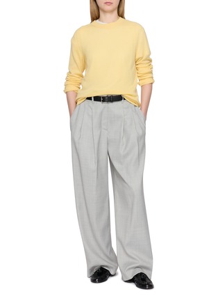 模特儿示范图 - 点击放大 - THE ELDER STATESMAN - Knit Sweater