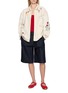 模特儿示范图 - 点击放大 - STORY MFG - Hand Embroidered Jacket