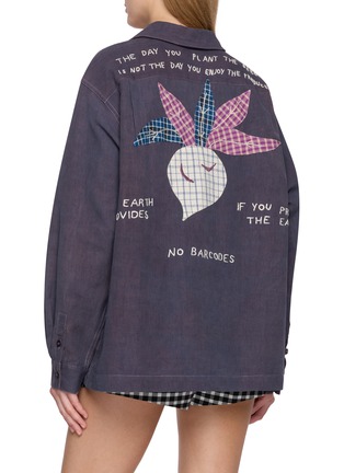 背面 - 点击放大 - STORY MFG - Long Sleeve Hand Appliqué Shirt