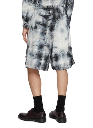 背面 - 点击放大 - TAAKK - Abstract Print Cotton Blend Shorts