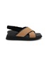 首图 - 点击放大 - SALONDEJU - 45 Smooth X Band Leather Sandals