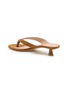  - STUART WEITZMAN - 35 RIO 绒面皮夹脚中跟鞋