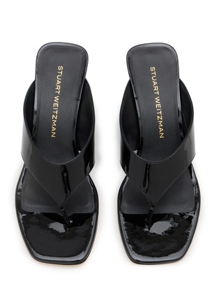 细节 - 点击放大 - STUART WEITZMAN - 50 VINNIE 漆皮高跟凉鞋
