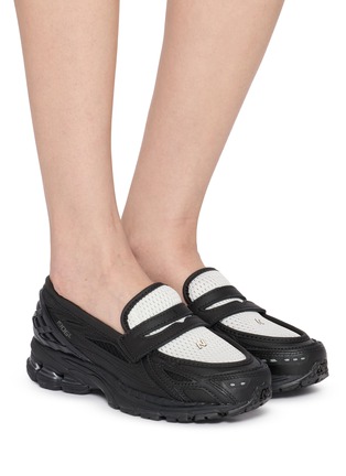 模特儿示范图 - 点击放大 - NEW BALANCE - 1906L Unisex Loafer Sneakers