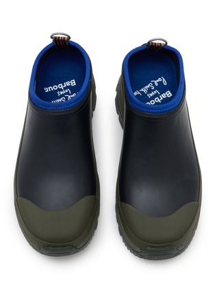细节 - 点击放大 - BARBOUR - X PAUL SMITH 橡胶穆勒鞋