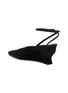  - ALAÏA - 60 WEDGE 绕带穆勒高跟鞋