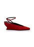 首图 - 点击放大 - ALAÏA - 60 Wedge Suede Mules
