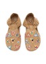 细节 - 点击放大 - BAZISZT - Pitti Embroidered Suede Clogs