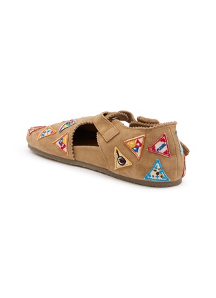  - BAZISZT - Pitti Embroidered Suede Clogs