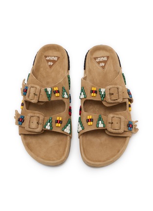 细节 - 点击放大 - BAZISZT SHOES - Sambla Two Strap Suede Sandals