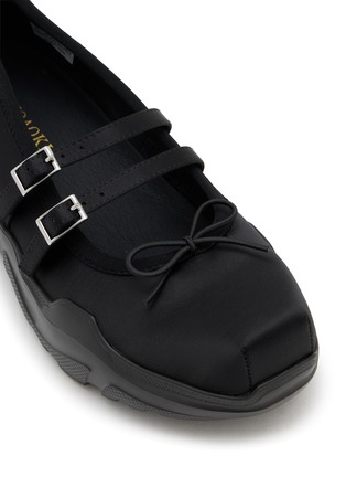 细节 - 点击放大 - AKIKOAOKI - GISELLE 厚底绑带运动鞋