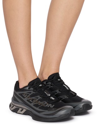 模特儿示范图 - 点击放大 - MM6 MAISON MARGIELA - X SALOMON 女款 XT 系带运动鞋
