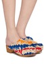模特儿示范图 - 点击放大 - CALLA - Calla 50 Rugs Clogs