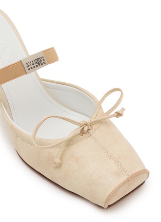 细节 - 点击放大 - MM6 MAISON MARGIELA - 80 芭蕾高跟鞋