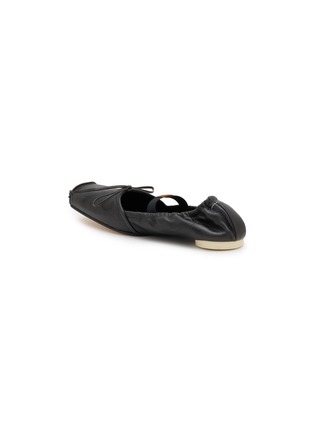  - MM6 MAISON MARGIELA - 皮革芭蕾平底鞋