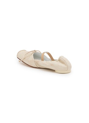  - MM6 MAISON MARGIELA - 皮革芭蕾平底鞋