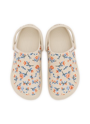 细节 - 点击放大 - CROCS - Classic Crafted Marble Floral Clogs