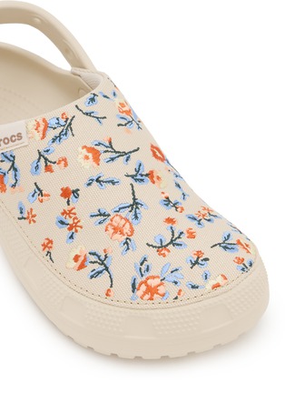 细节 - 点击放大 - CROCS - Classic Crafted Marble Floral Clogs