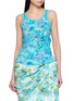 首图 - 点击放大 - CHLOÉ - Sleeveless Tropical Flower Print Ribbed Knit Tank Top