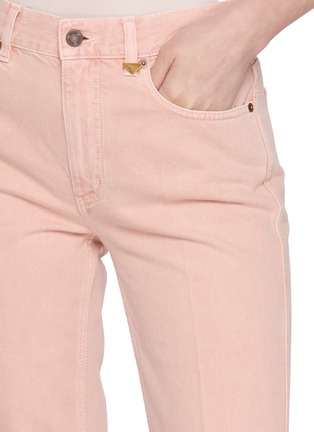  - CHLOÉ - Garment Dyed Straight Leg Jeans