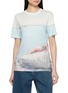 首图 - 点击放大 - CHLOÉ - Seaside Picture Print Logo Cotton Jersey T-Shirt