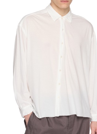  - KANEMASA PHIL - Oversized Artisan Cotton Shirt