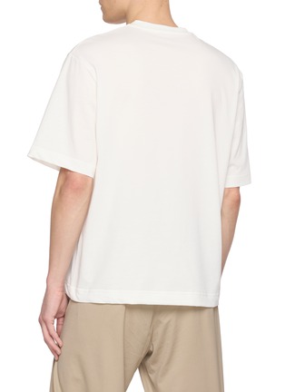 背面 - 点击放大 - KANEMASA PHIL - High Twist Short Sleeve Cotton T-Shirt