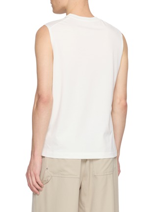 背面 - 点击放大 - KANEMASA PHIL - High Twist Cotton Tank Top