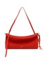 首图 - 点击放大 - ALAÏA - Medium Le Click East West Suede Hobo Bag