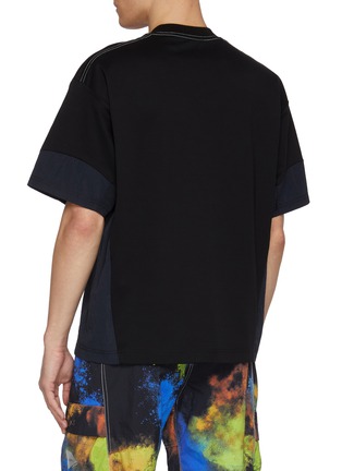 背面 - 点击放大 - AND WANDER - Combi Cotton Nylon T-shirt